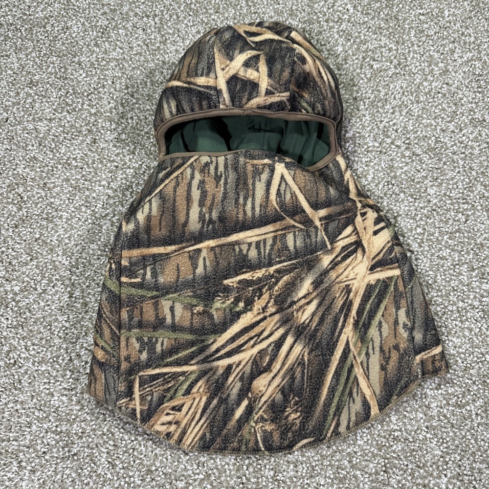 Cabelas Berber Extreme Max 5 Camouflage Baraclava Hunting Made In USA Vintage